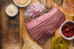 Smoked Corned Beef With Apple & Whiskey Glaze