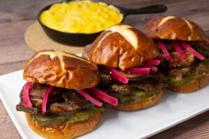 HICKORY SMOKED BRISKET SLIDERS