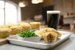 CORNED BEEF HASH AND GUINNESS MEAT PIE